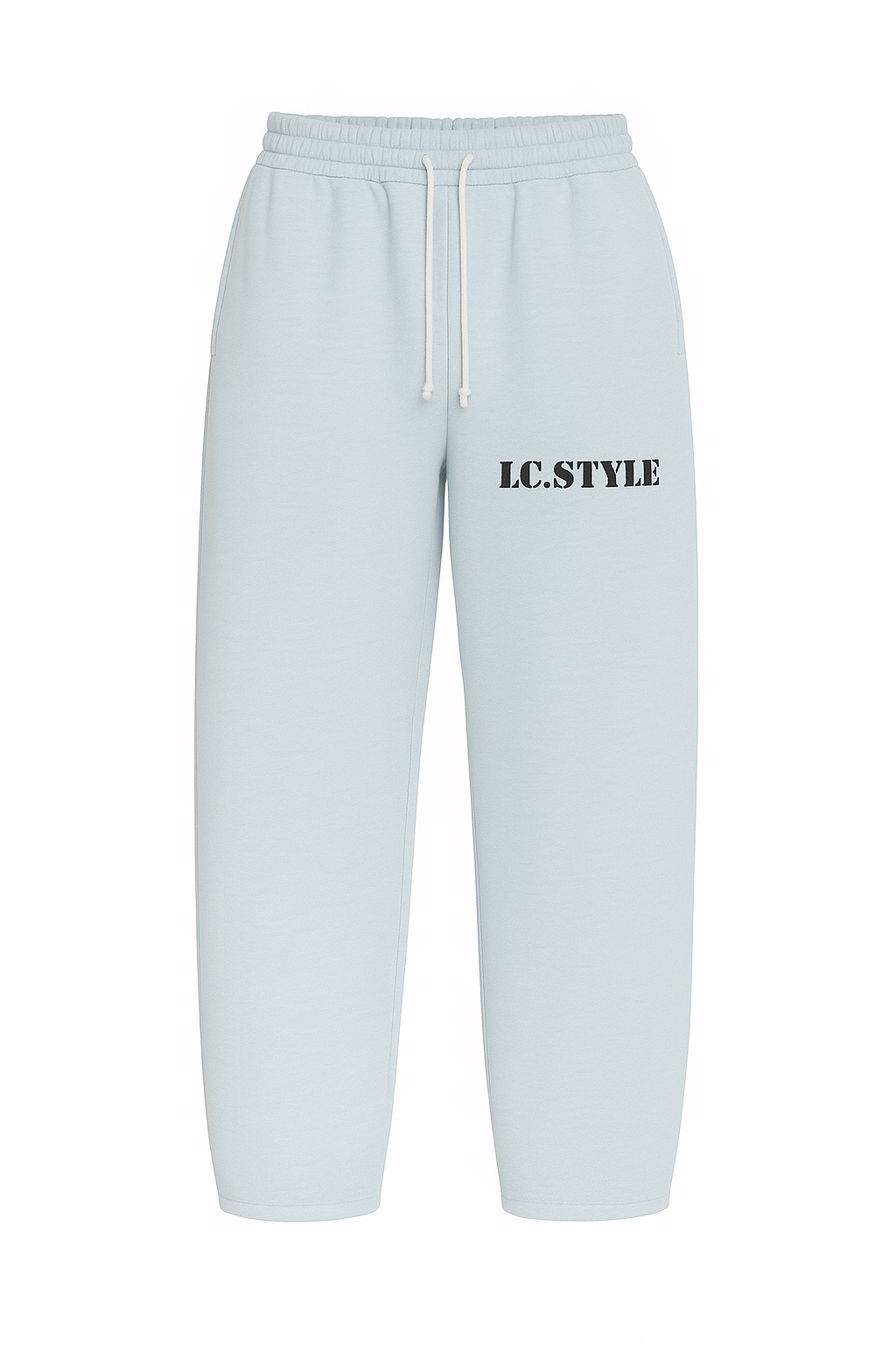 Baby Blue Plain Joggers
